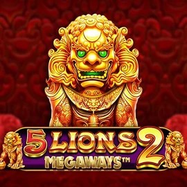 Slots logo of 5 Lions Megaways 2 from Pragmatic Play at Wyns Casino