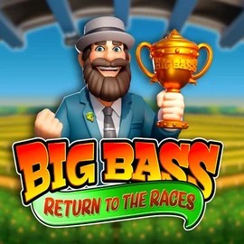 Big Bass Return to the Races online game logo by Pragmatic Play on wyns-casino.eu