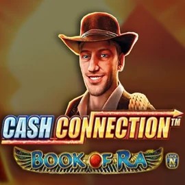 Cash Connection Book Of Ra logo by Novomatic at Wyns Casino