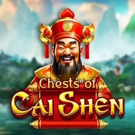 Chests of Cai Shen online game logo by Pragmatic Play on wyns-casino.eu