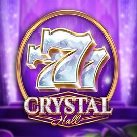 Crystal Hall slot logo by Play'n GO at Wyns Casino