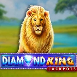 Diamond King Jackpots logo – Jackpots by SpinPlay Games at Wyns Casino