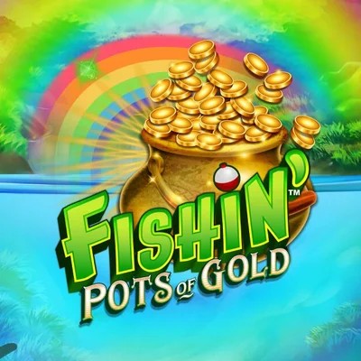Fishin Pots Of Gold by Gameburger Studios, showcased at wyns-casino.eu – game logo