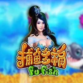 Fu Fish slot logo by Skywind Group at Wyns Casino