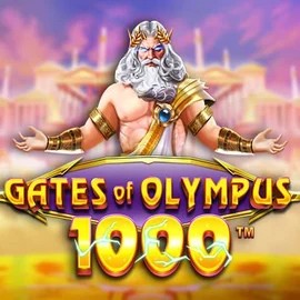 Gates of Olympus 1000 logo by Pragmatic Play at Wyns Casino
