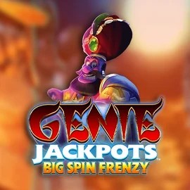 Genie Jackpots: Big Spin Frenzy logo by Blueprint Gaming at Wyns Casino
