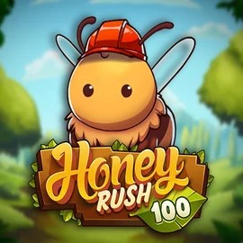 Honey Rush 100 slot logo by Play'n GO at Wyns Casino