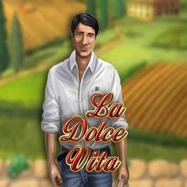 La Dolce Vita online game logo by Gamomat on wyns-casino.eu