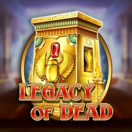 Legacy of Dead online game logo by Play'n GO on wyns-casino.eu