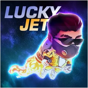 Lucky Jet logo by 1win Games at Wyns Casino