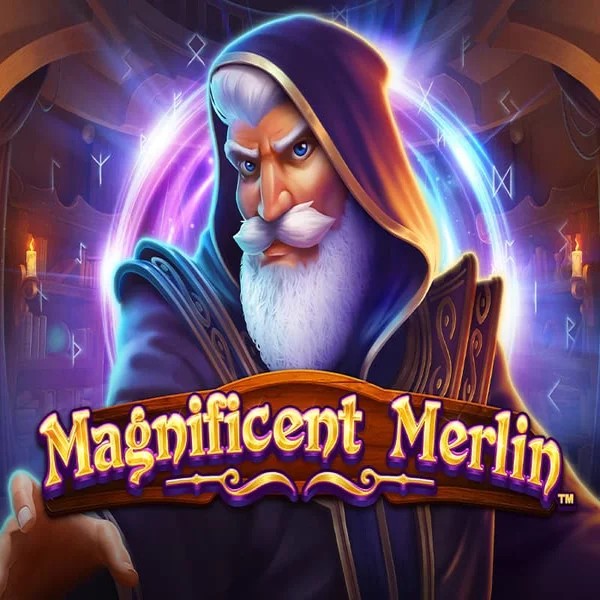 Magnificent Merlin game by Greentube – logo hosted on Wyns Casino