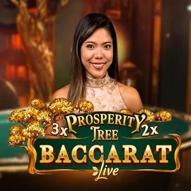 Prosperity Tree Baccarat logo by Evolution at Wyns Casino