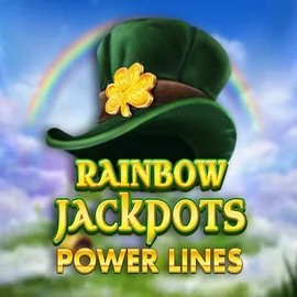 Rainbow Jackpots Power Lines online game logo by Red Tiger Gaming on wyns-casino.eu