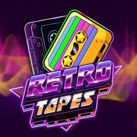 Retro Tapes game by Push Gaming – logo hosted on Wyns Casino