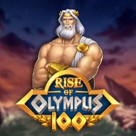 Slots logo of Rise of Olympus 100 from Play'n GO at Wyns Casino