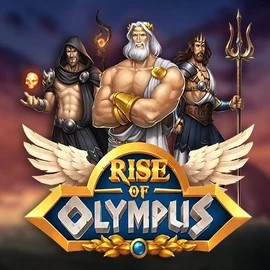 Rise of Olympus online game logo by Play'n GO on wyns-casino.eu