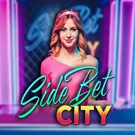 Side Bet City slot visual from Evolution available on wyns-casino.eu