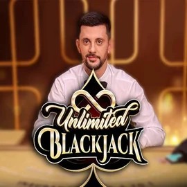 Unlimited Blackjack slot icon by Ezugi, available at Wyns Casino